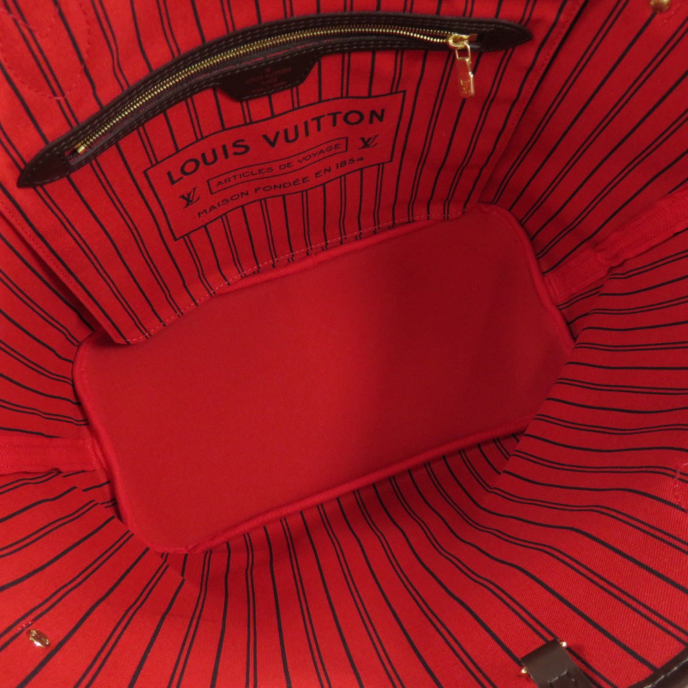 Louis Vuitton Neverfull MM Damier Canvas Tote Bag Damier Canvas - Picture 5 of 7